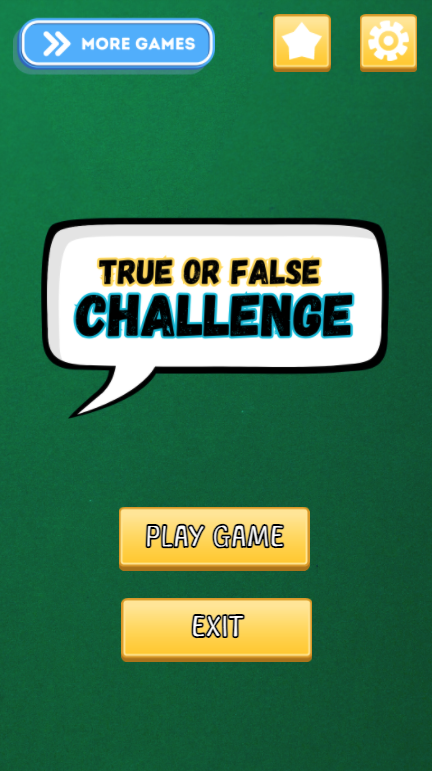 True or False Challenge screenshot 1